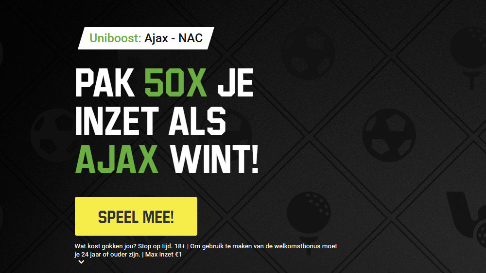 unibet ajax nac wedden en gokken
