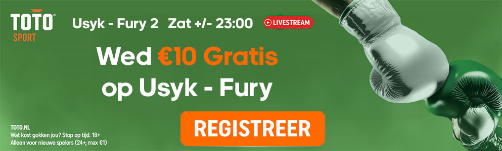 10 euro gratis usyk fury