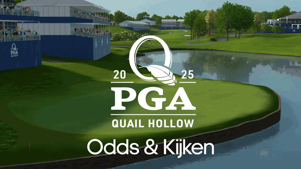 pga championship kijken en odds voor wedden