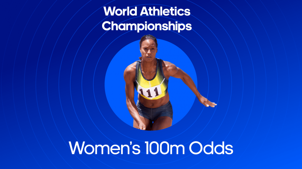 text of world athletics championships 2025 women's 100m odds