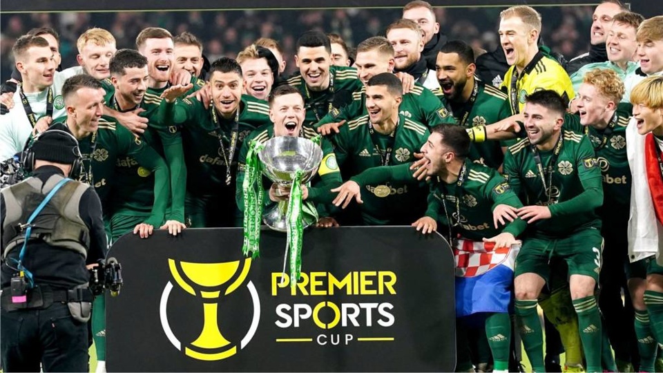 Celtic beat Hibs recently to win the League Cup