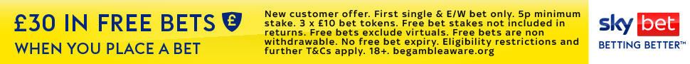 Offer Banner - Bet 5p Get £30 In Free Bets