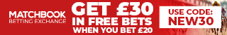 Offer Banner - Bet £10 Get £30 Free Bets