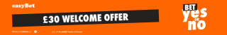 Offer Banner - £30 Welcome Offer