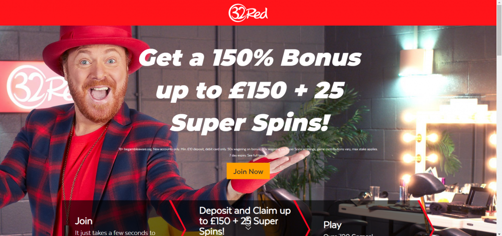 32Red Sign Up Offer