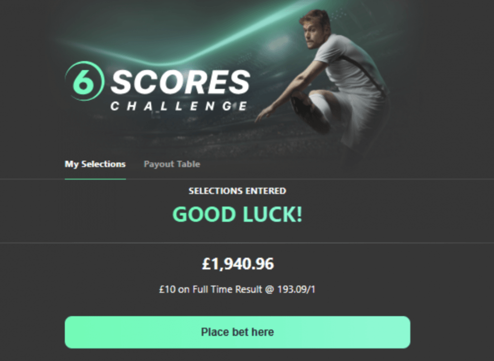 bet365 6 scores