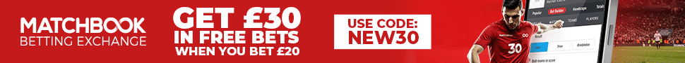 Offer Banner - Bet £20 Get £30 Free Bets