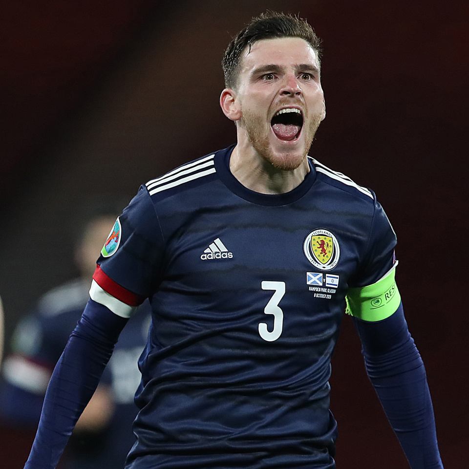 Andy Robertson has recorded 1+ shot in four of his last six World Cup qualifiers for Scotland and features