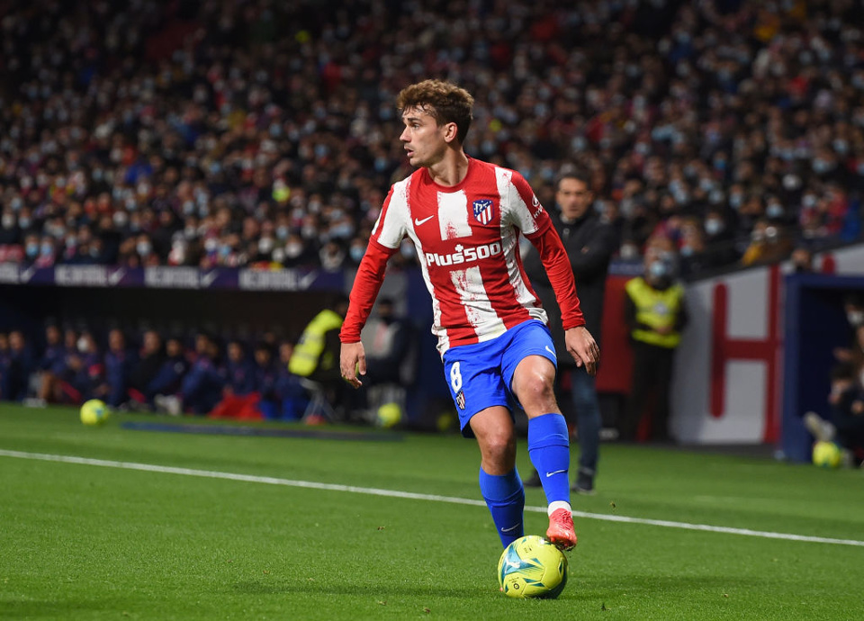 Antoine Griezmann has averaged 1.8 SoT per 90 mins in the Champions League this season