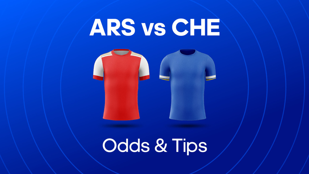 red shirt and blue shirt between ars vs che odds & tips text