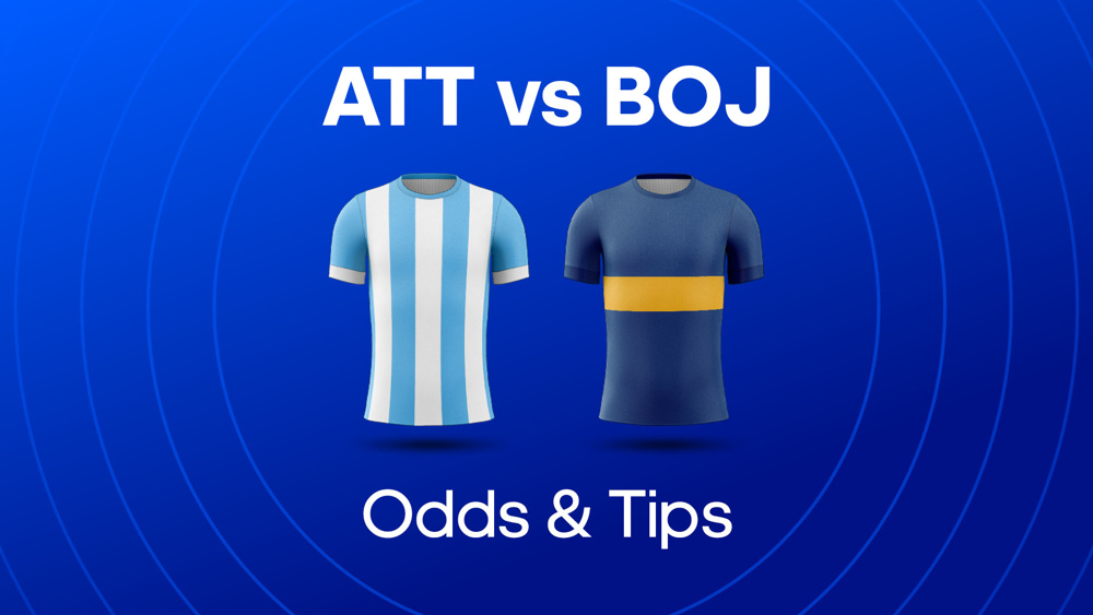 blue and white striped shirt and blue and yellow shirt between att vs boj odds & tips text