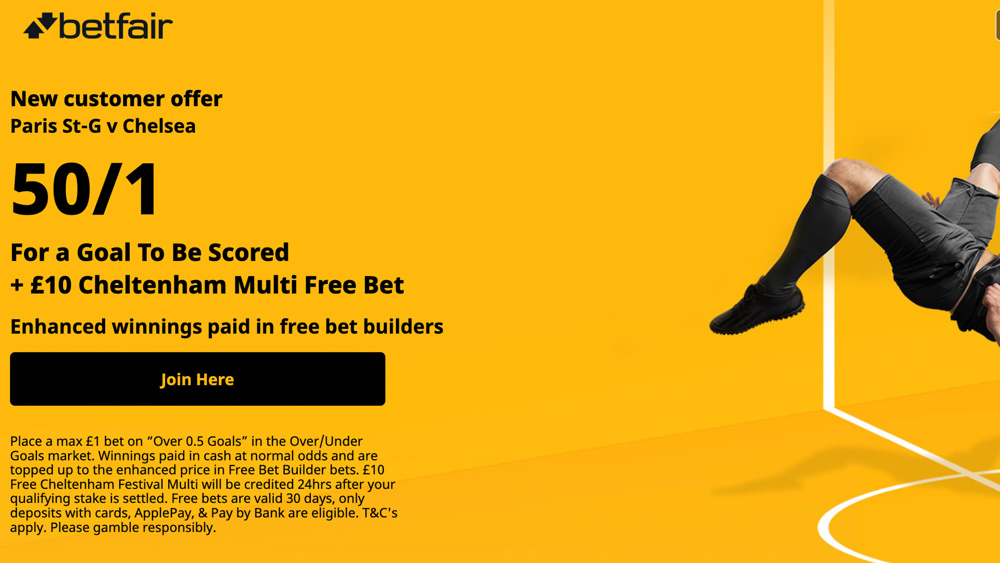 Betfair PSG vs Chelsea