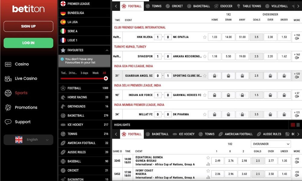 Betiton Sportsbook