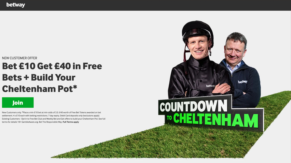 Betway Cheltenham Offer