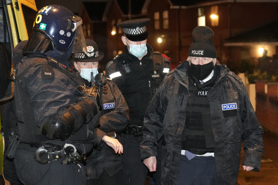 Will Boris be recreating this scene in the near future, against his will?