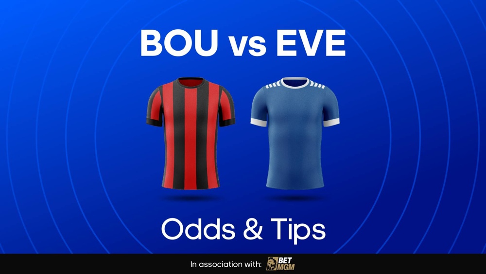 image of bournemouth and everton football shirts with text saying 'BOU vs EVE' Odds & Tips