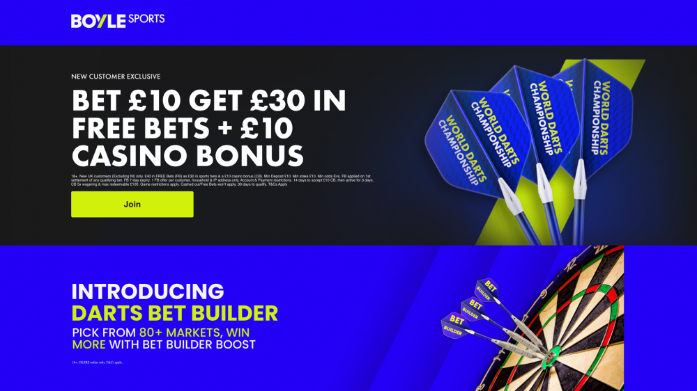 boylesports world darts championship