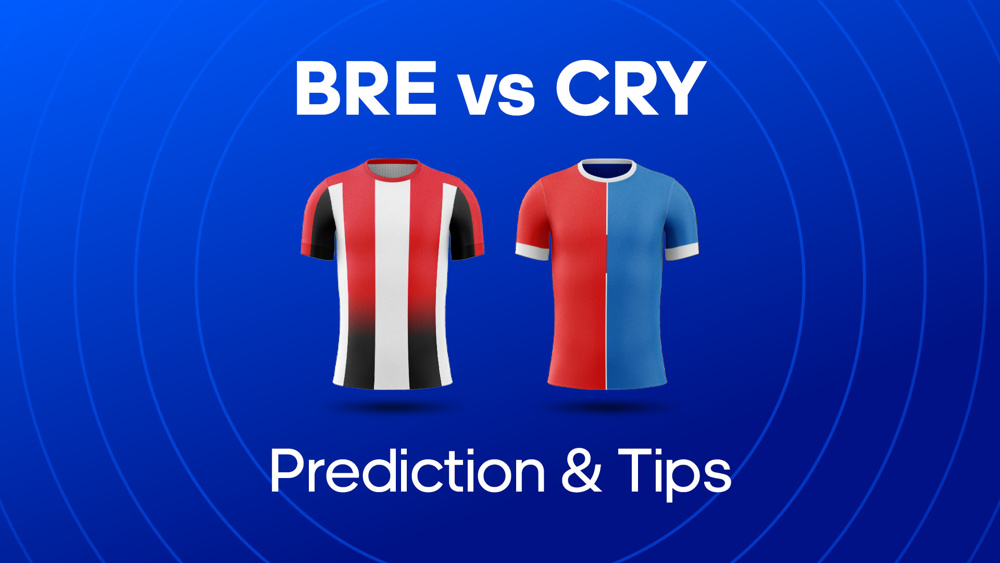 red and white striped shirt and red and blue halved shirt between bre vs cry prediction & tips text