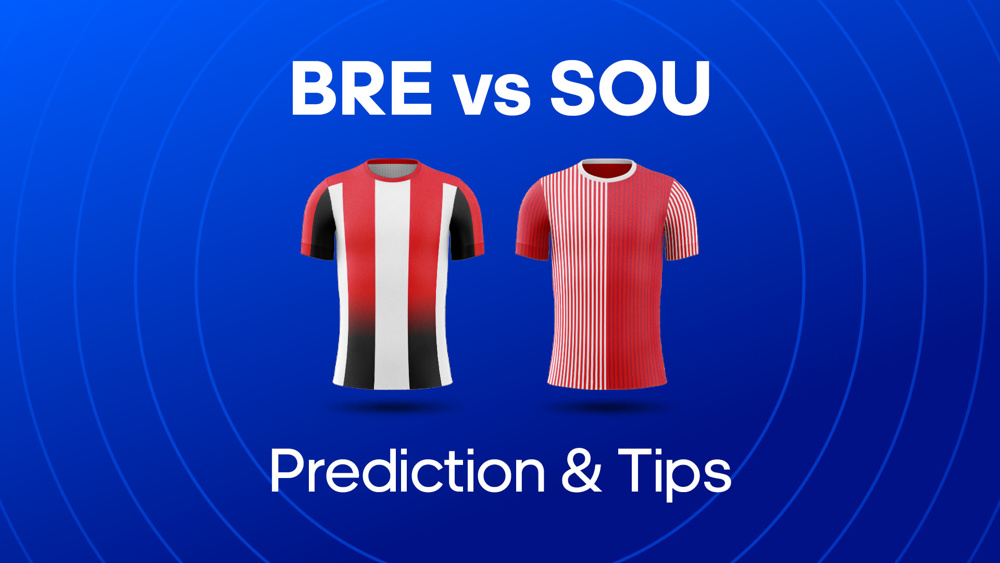 red and white striped shirt and red striped shirt between bre vs sou prediction & tips text