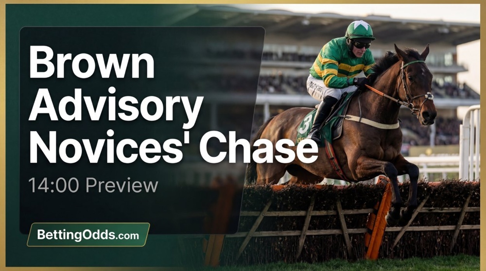 Brown Advisory Novices’ Chase 2026 — full runner guide with nap picks and odds.