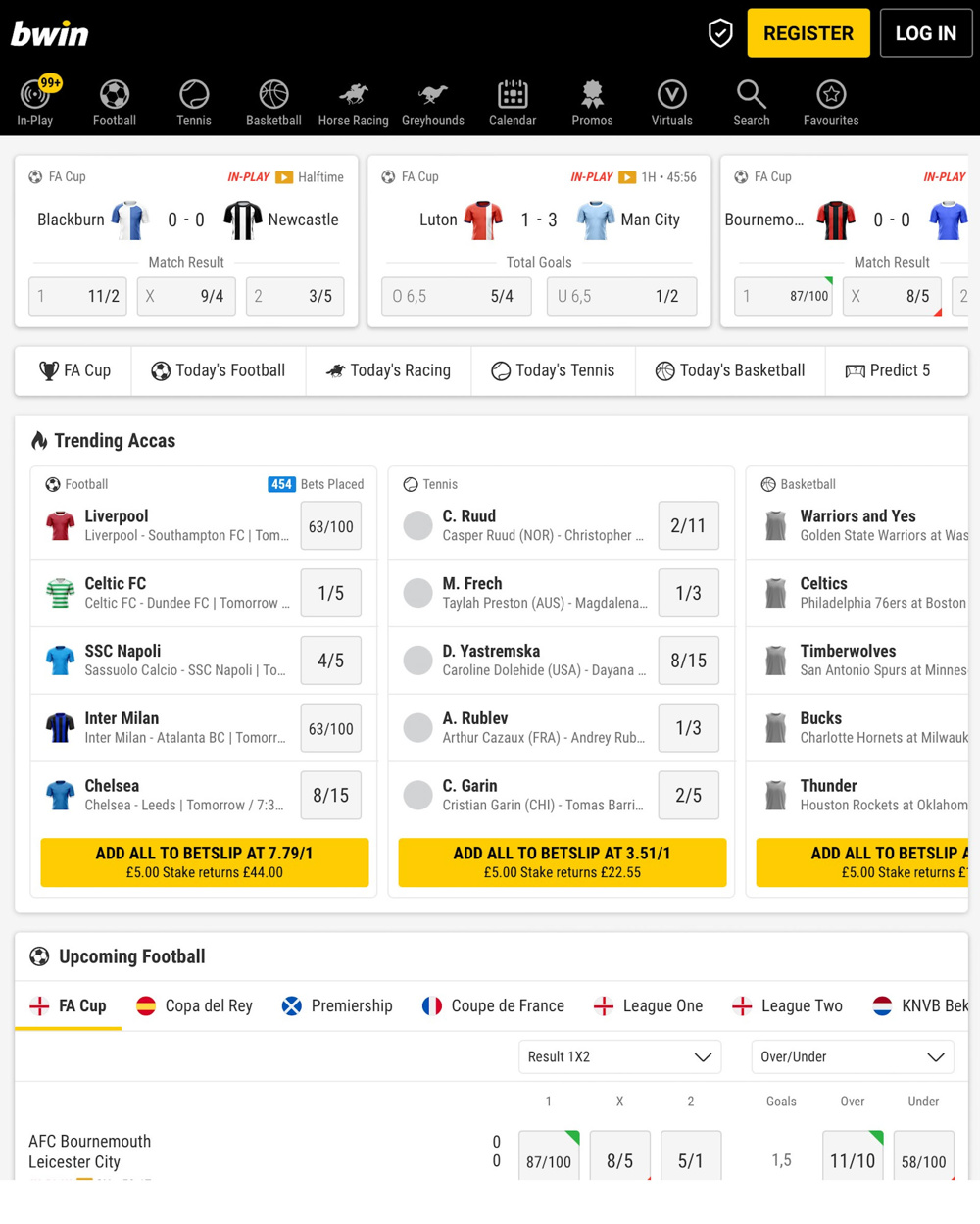 Bwin Betting