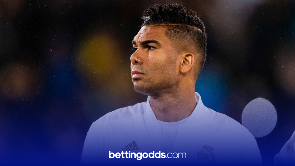 Best Football Tip Today: Casemiro features in TwoPoundPunt's shots on target bets for gameweek three in the Champions League