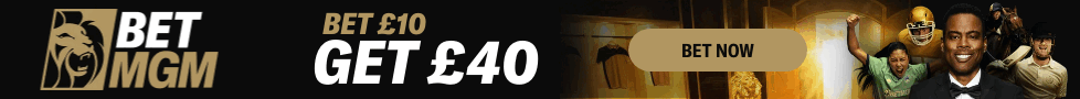 Offer Banner - BET £10 GET £40 IN FREE BETS
