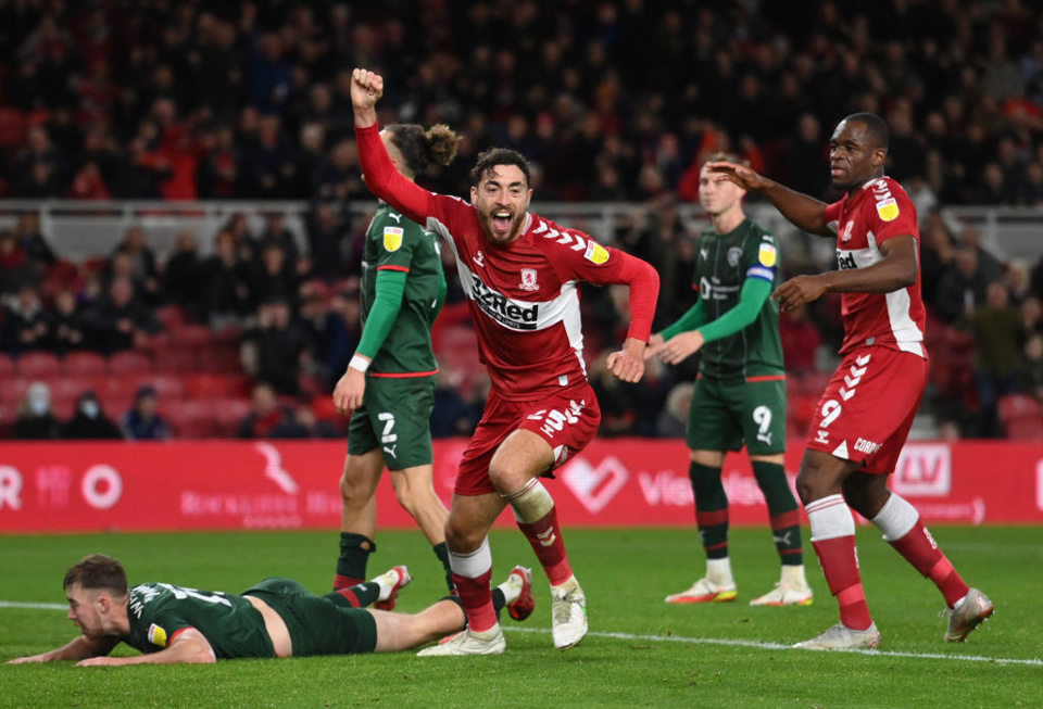 Matt Crooks is Boro's top scorer with six goals this season