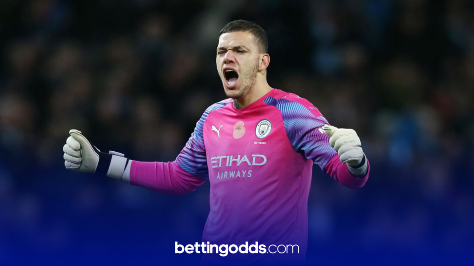 Ederson is currently the same price to score on Saturday as Gareth Bale with bookmaker bet365