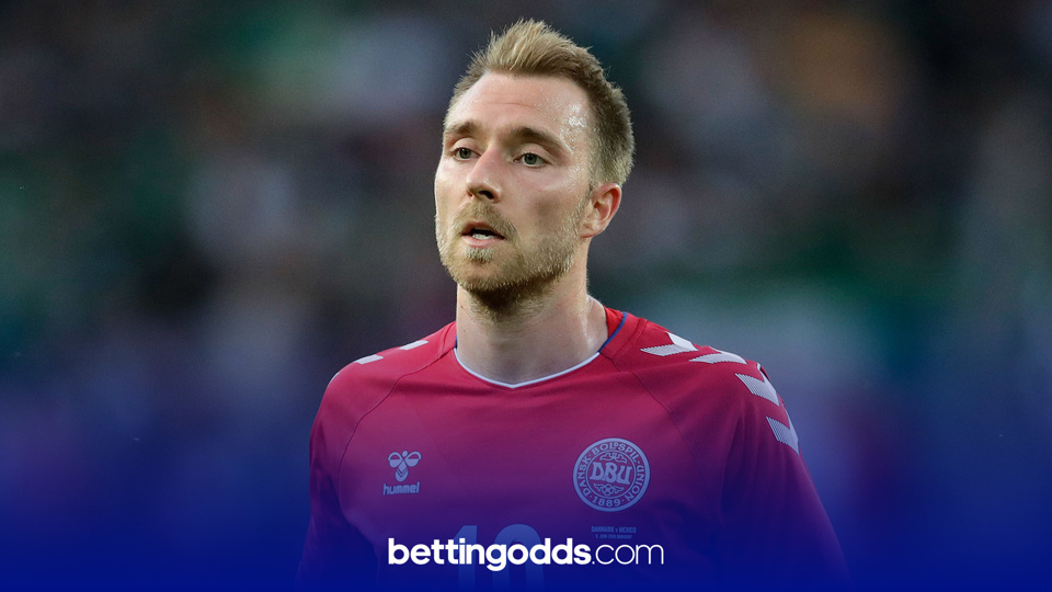 Football Accumulator Tips: Christian Eriksen's Denmark are one of our featured picks here.