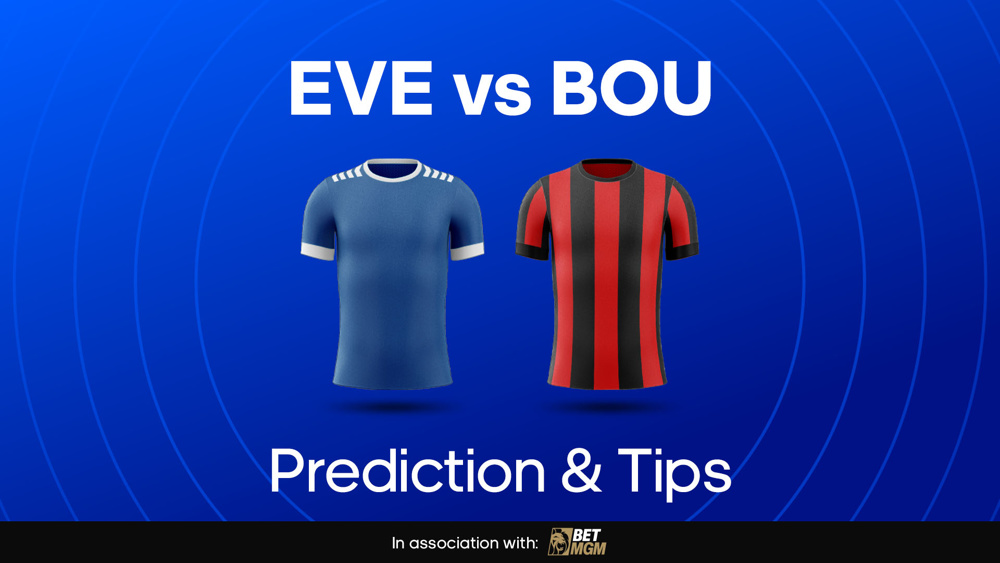 blue shirt and black and red striped shirt between eve vs bou prediction & tips text