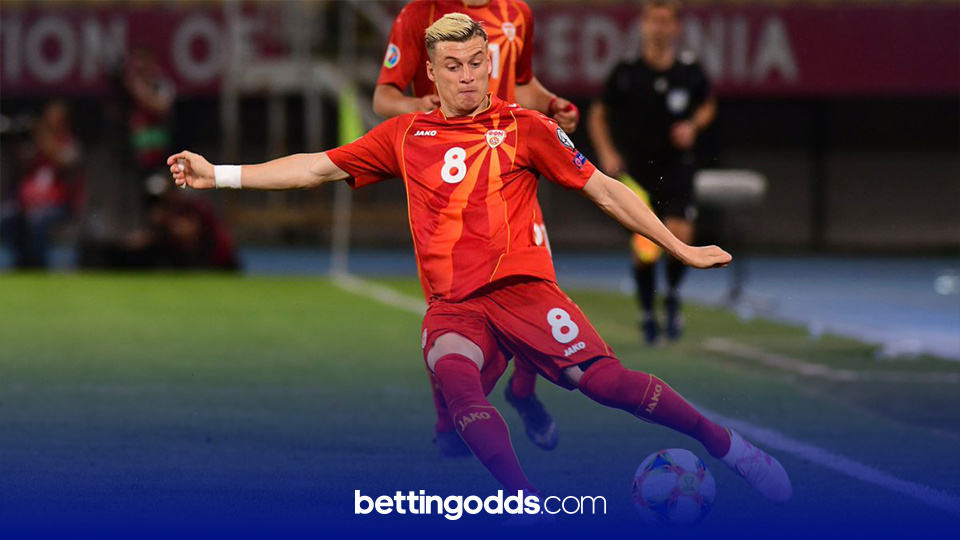 Leeds United's Ezgjan Alioski often plays a more advanced role for North Macedonia and is one to watch out for in the shots markets at Euro 2021