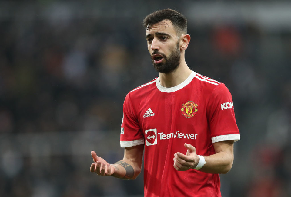 Bruno Fernandes features in one of two bets for Monday's clash