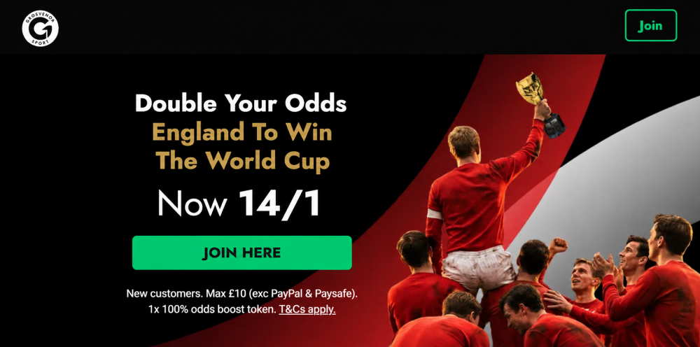 Grosvenor World Cup 2026 Offer