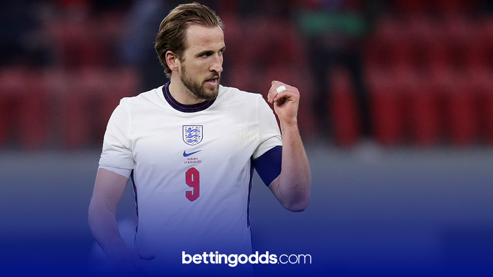 Kane is just three goals behind Wayne Rooney in the England all-time scorer standings