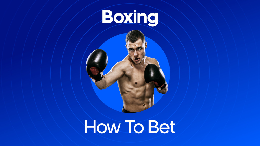 Image of a boxer throwing a punch with text reading 'boxing how to bet'