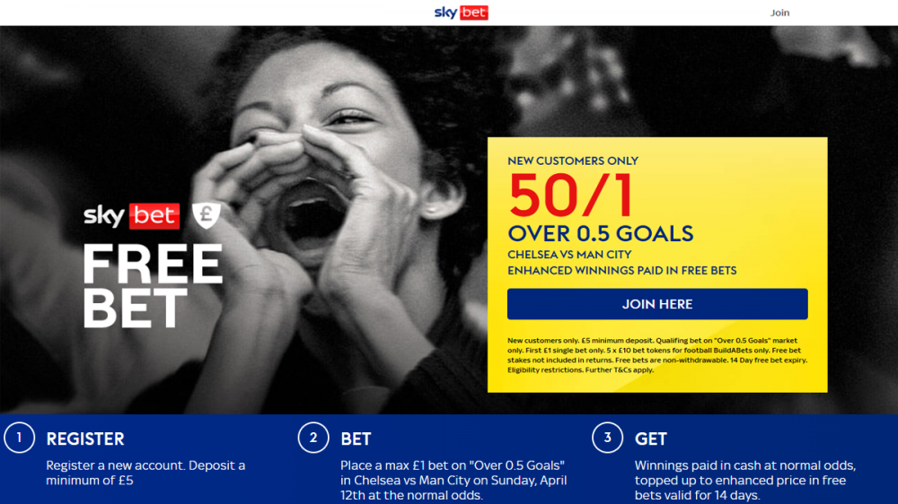 Sky Bet Chelsea vs Man City