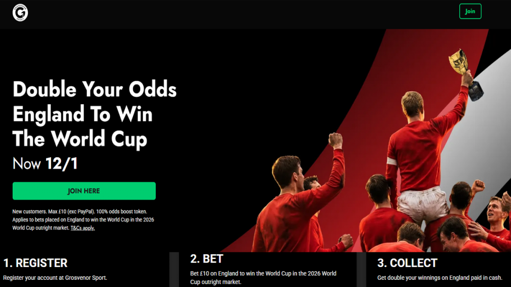 Grosvenor World Cup 2026 Offer
