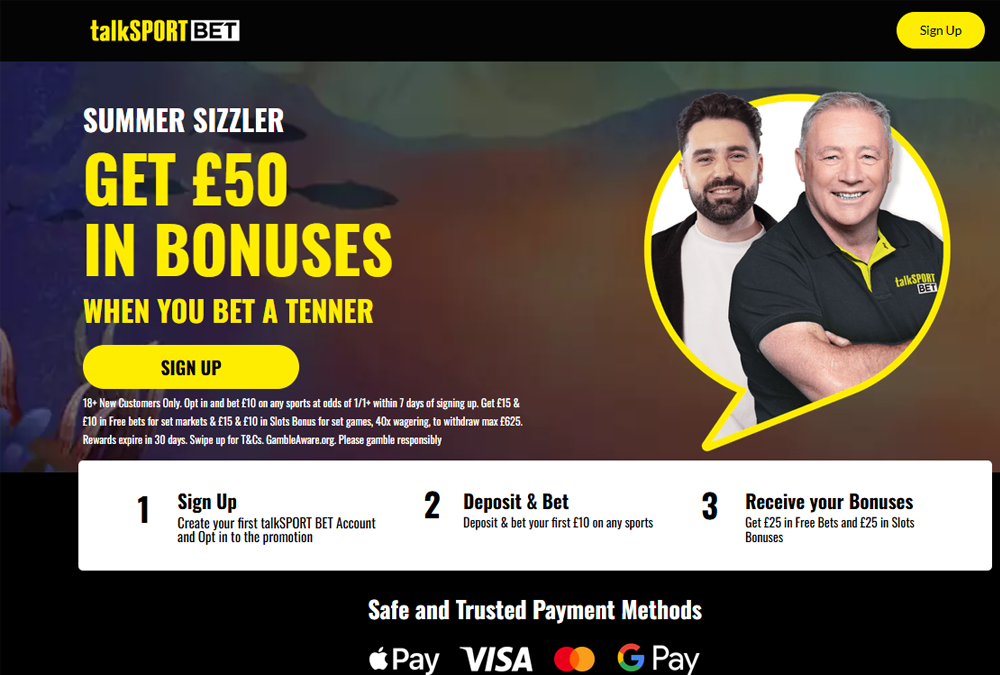 talksportbet Homepage