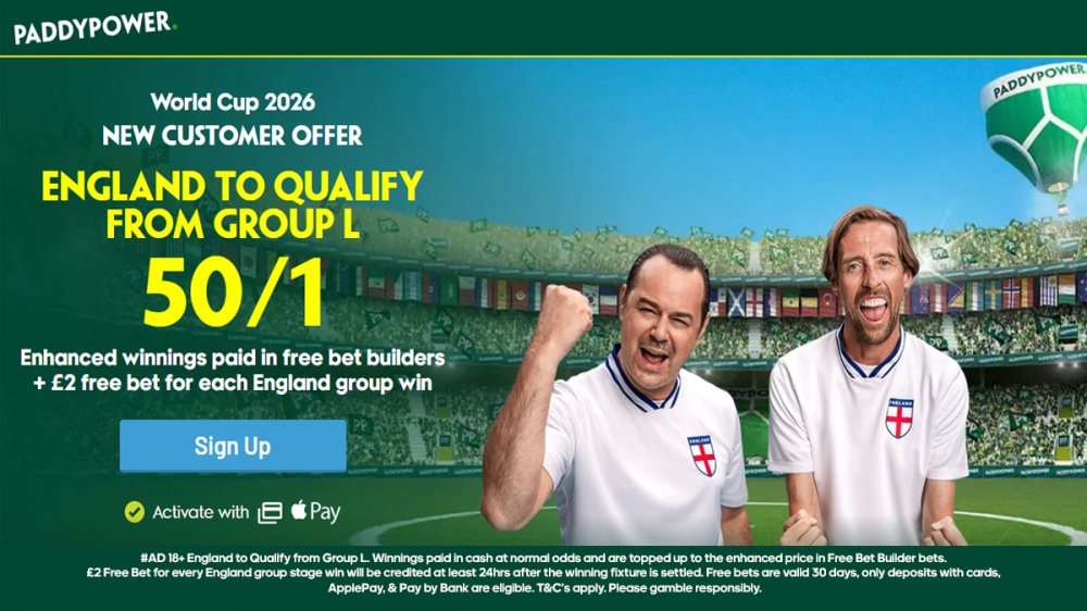 Paddy Power World Cup 2026 Offer