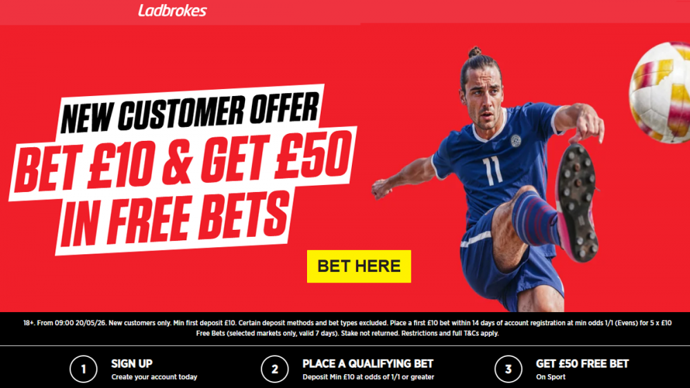 Ladbrokes Sign Up Offer