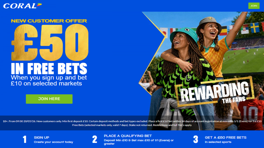Coral Sign Up Offer