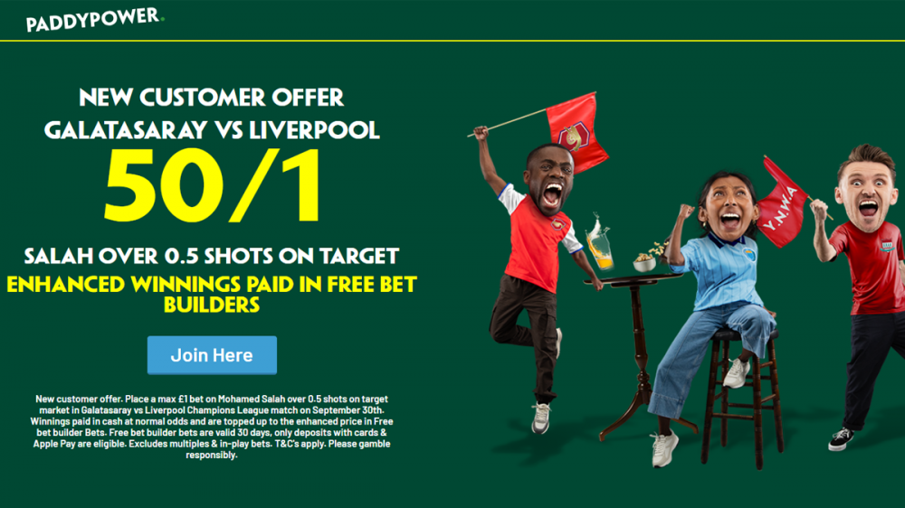 galatasaray vs liverpool paddy power offer