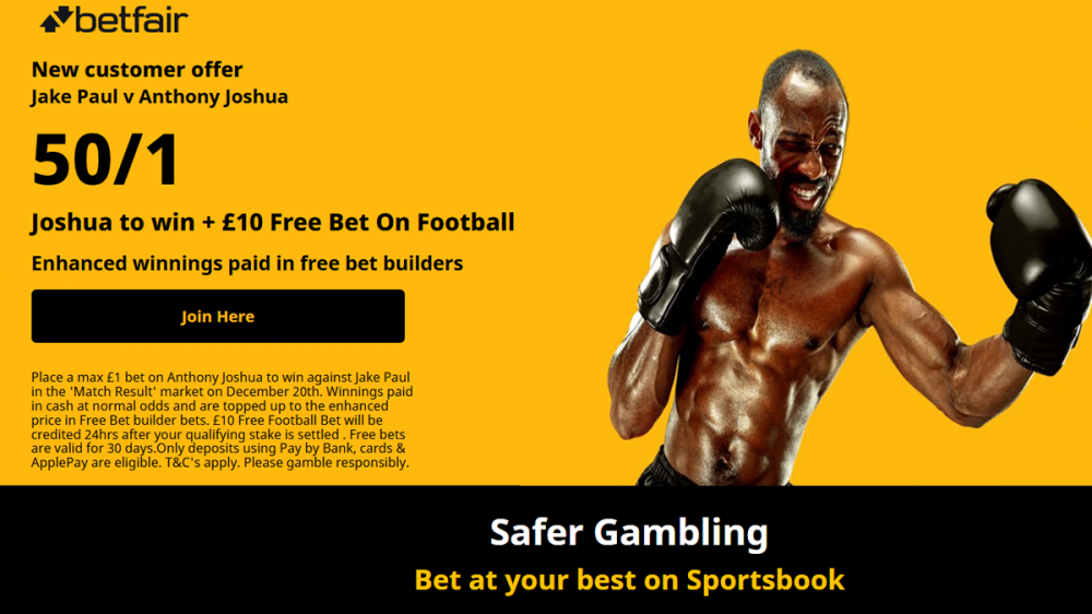 betfair boxing offer