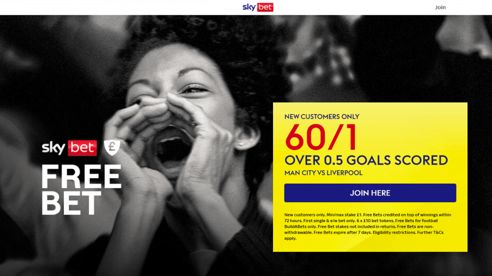 sky bet offer manchester city vs liverpool offer