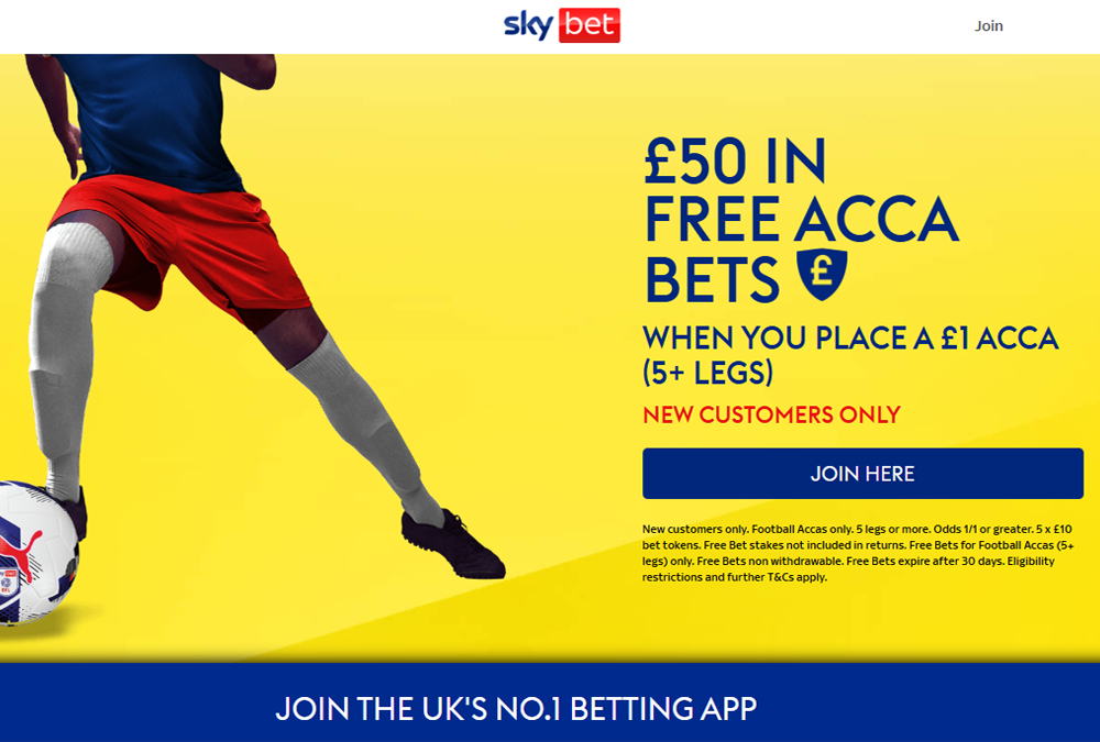Sky Bet Sign-Up Offer