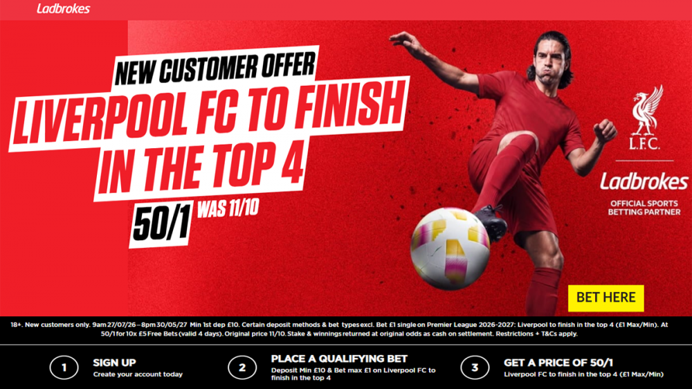 Ladbrokes Liverpool offer