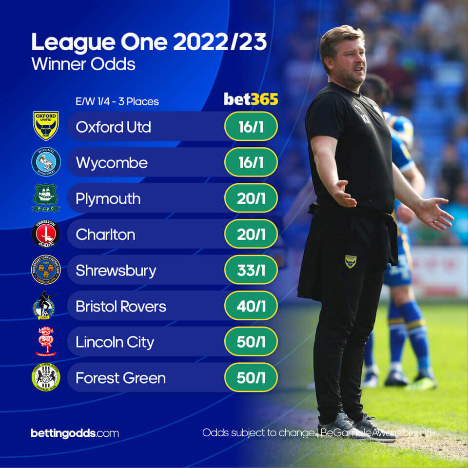 League One winner odds