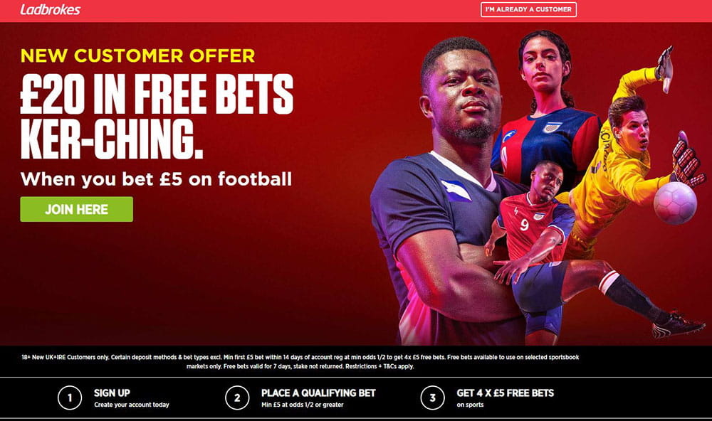 Ladbrokes Sign Up Offer
