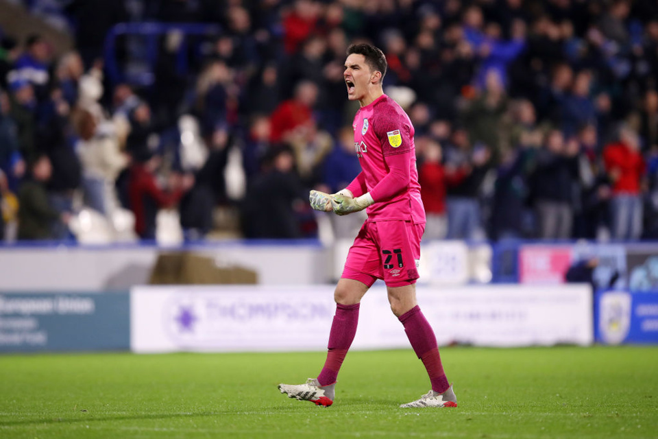 Huddersfield v Derby: Huddersfield keeper Nicholls has been superb this year but is a prime candidate for a booking